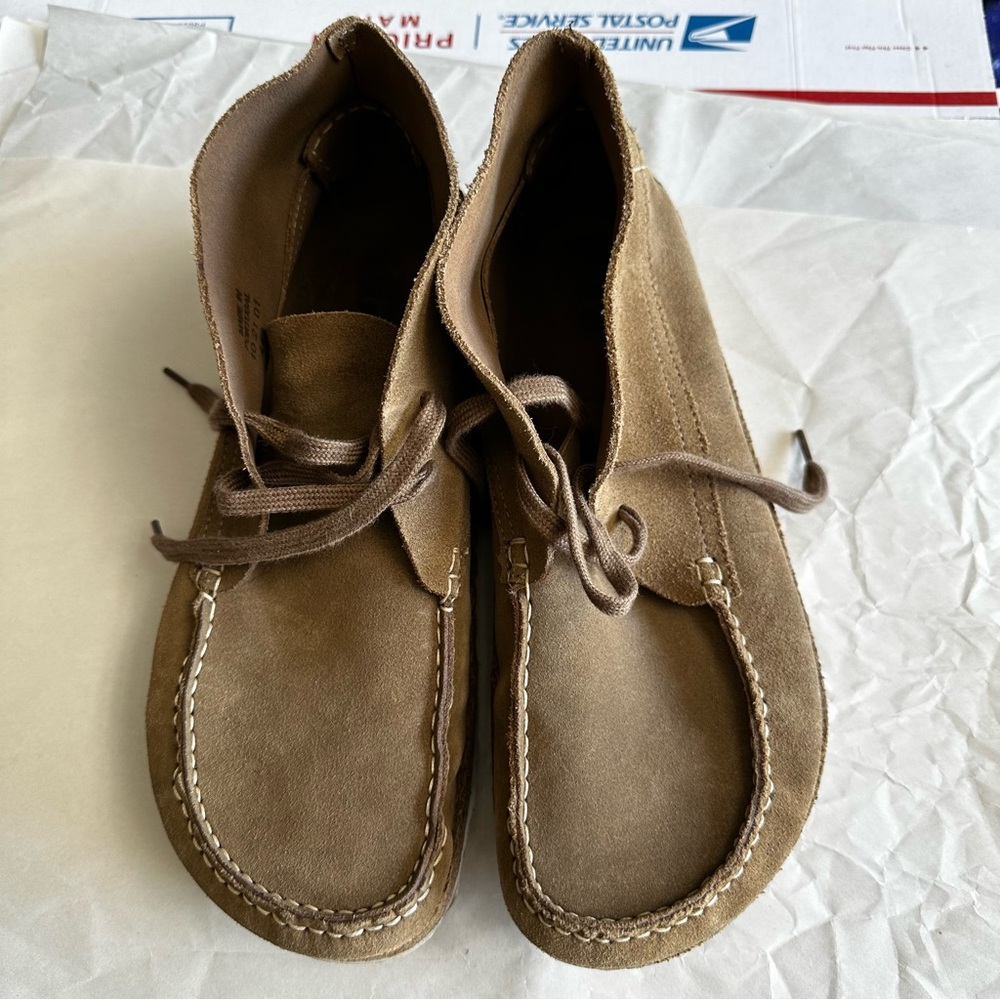 Birkenstock Taupe Suede Desert Boot - Picture 2 of 14